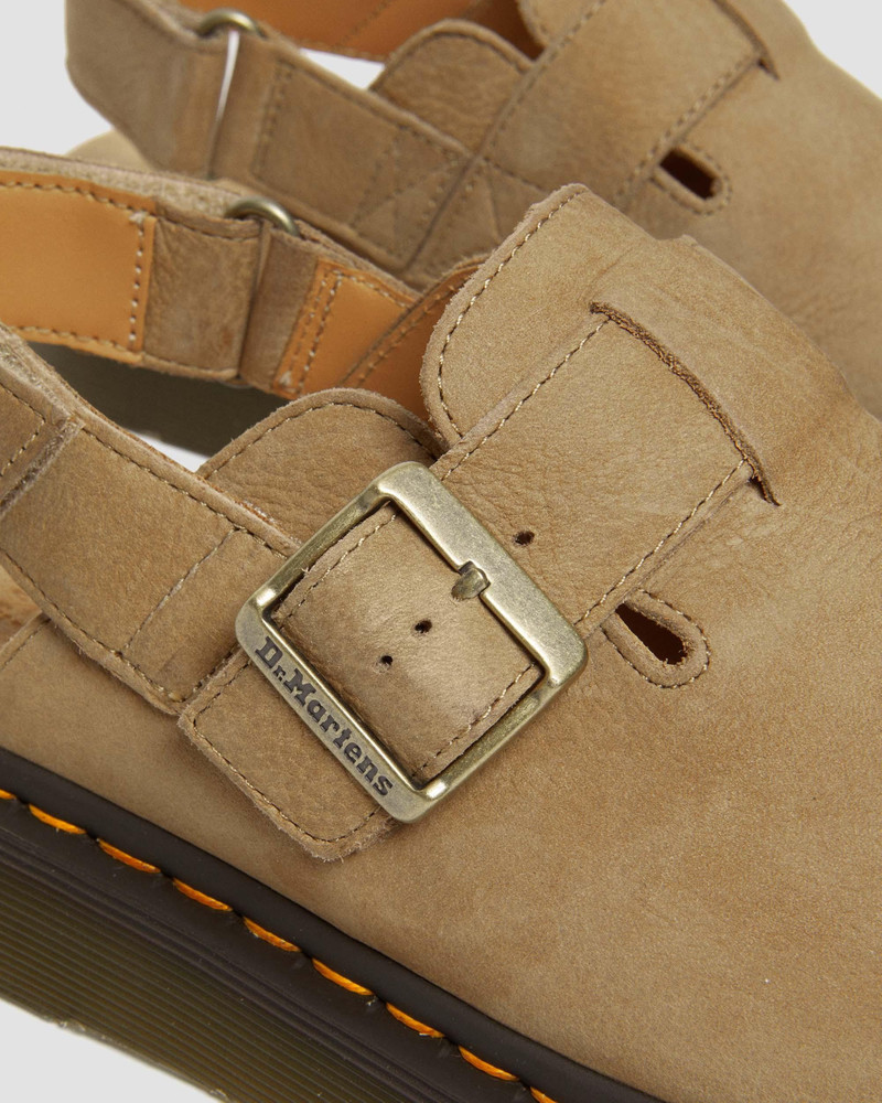 Jorge II Tumbled Nubuck Leather Slingback Mules 3