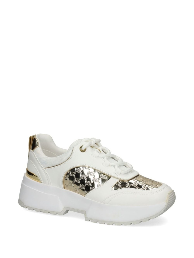 MICHAEL KORS Rumi monogram-pattern sneakers outlook