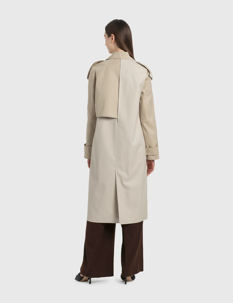 Bottega Veneta WATERPROOF COTTON TRENCH COAT outlook