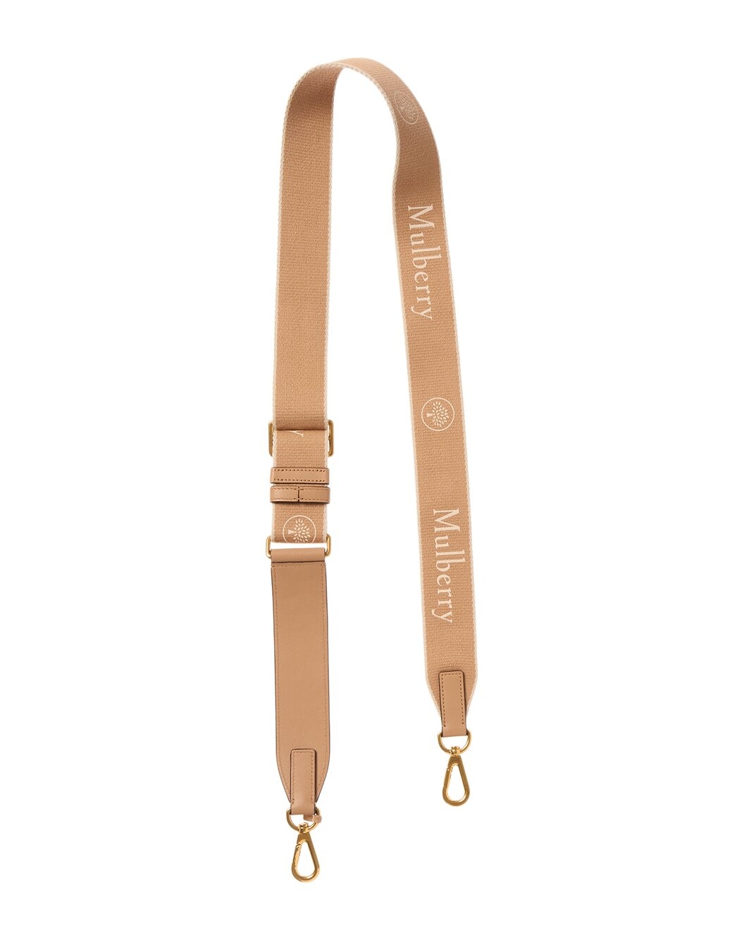 Mulberry Logo Webbing & Leather Shoulder Strap - 2