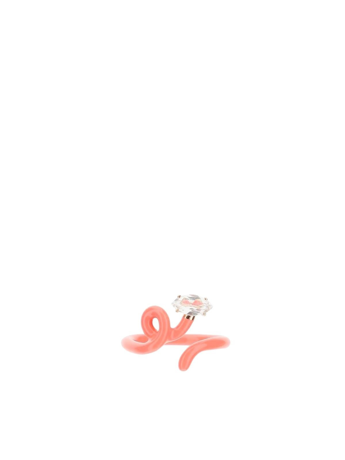 VITICCIO PINK RING WITH SMALL BOAT - 1