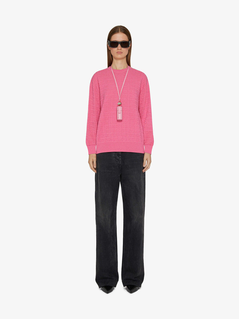 Givenchy SWEATER IN 4G JACQUARD CASHMERE outlook