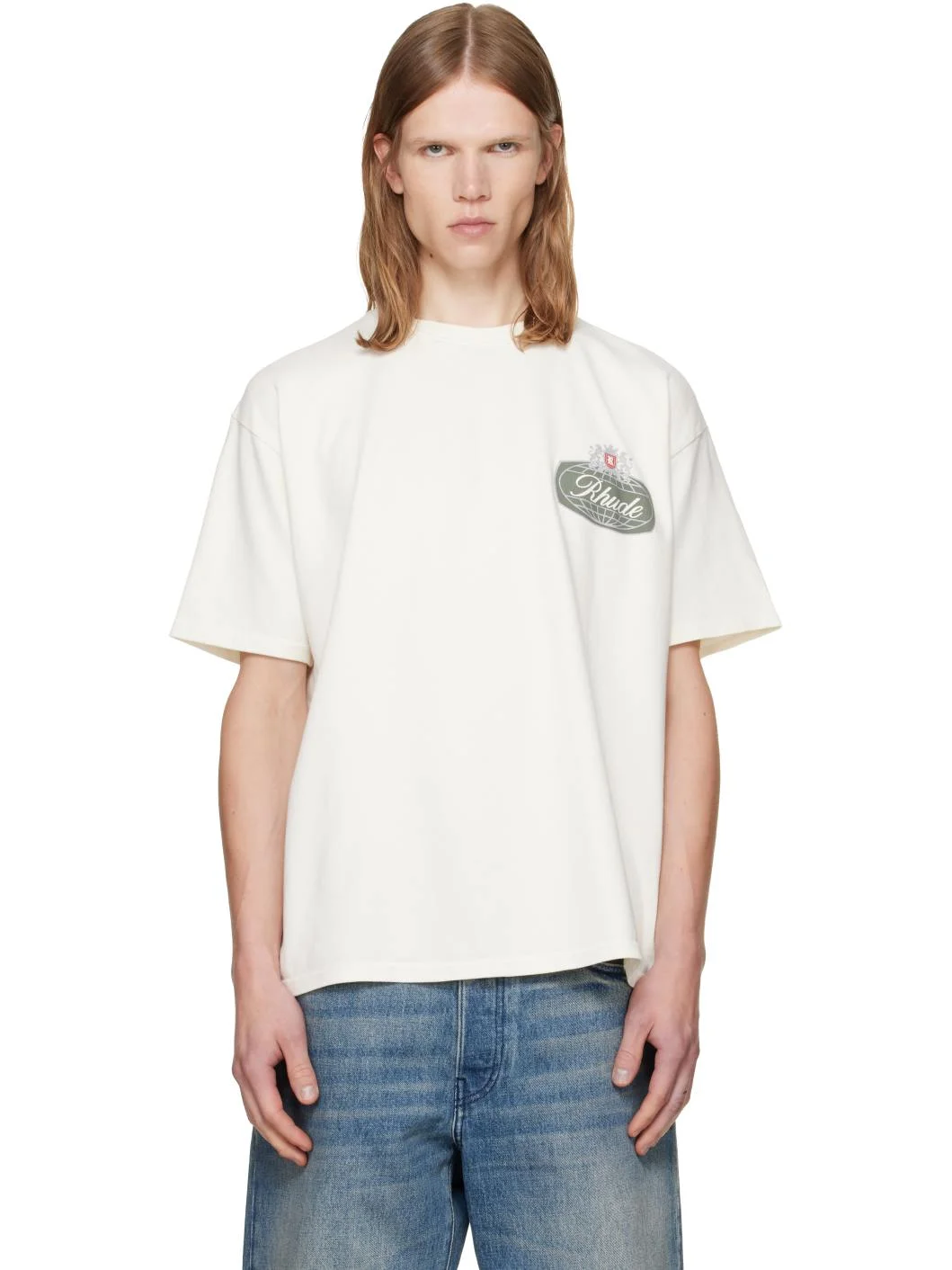 Off-White 'Rhude Desert Crest' T-shirt - 1