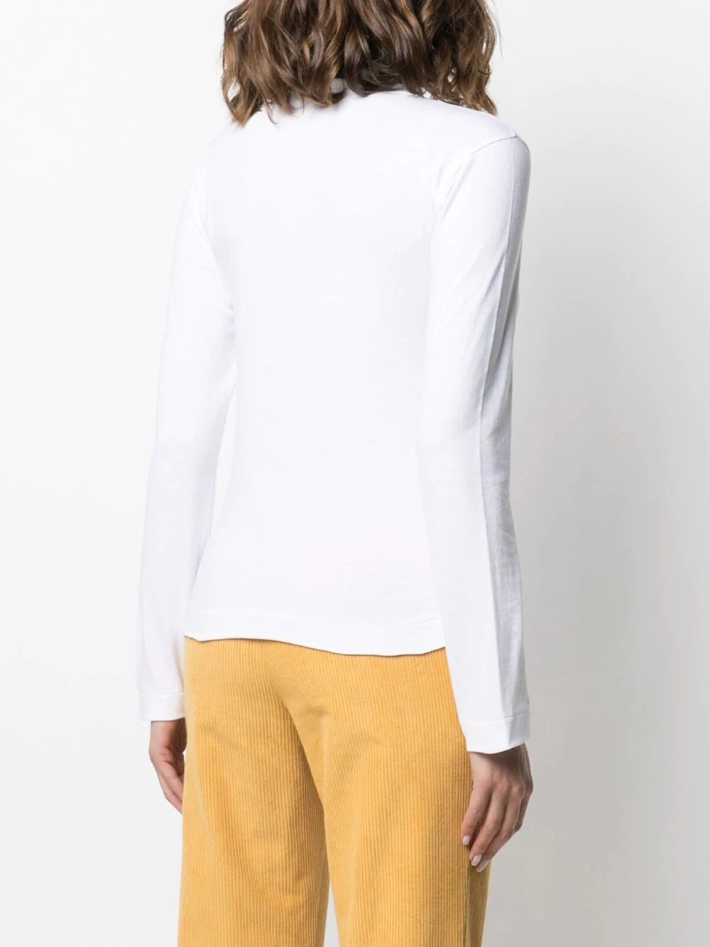 long-sleeved multi-logo T-shirt - 4