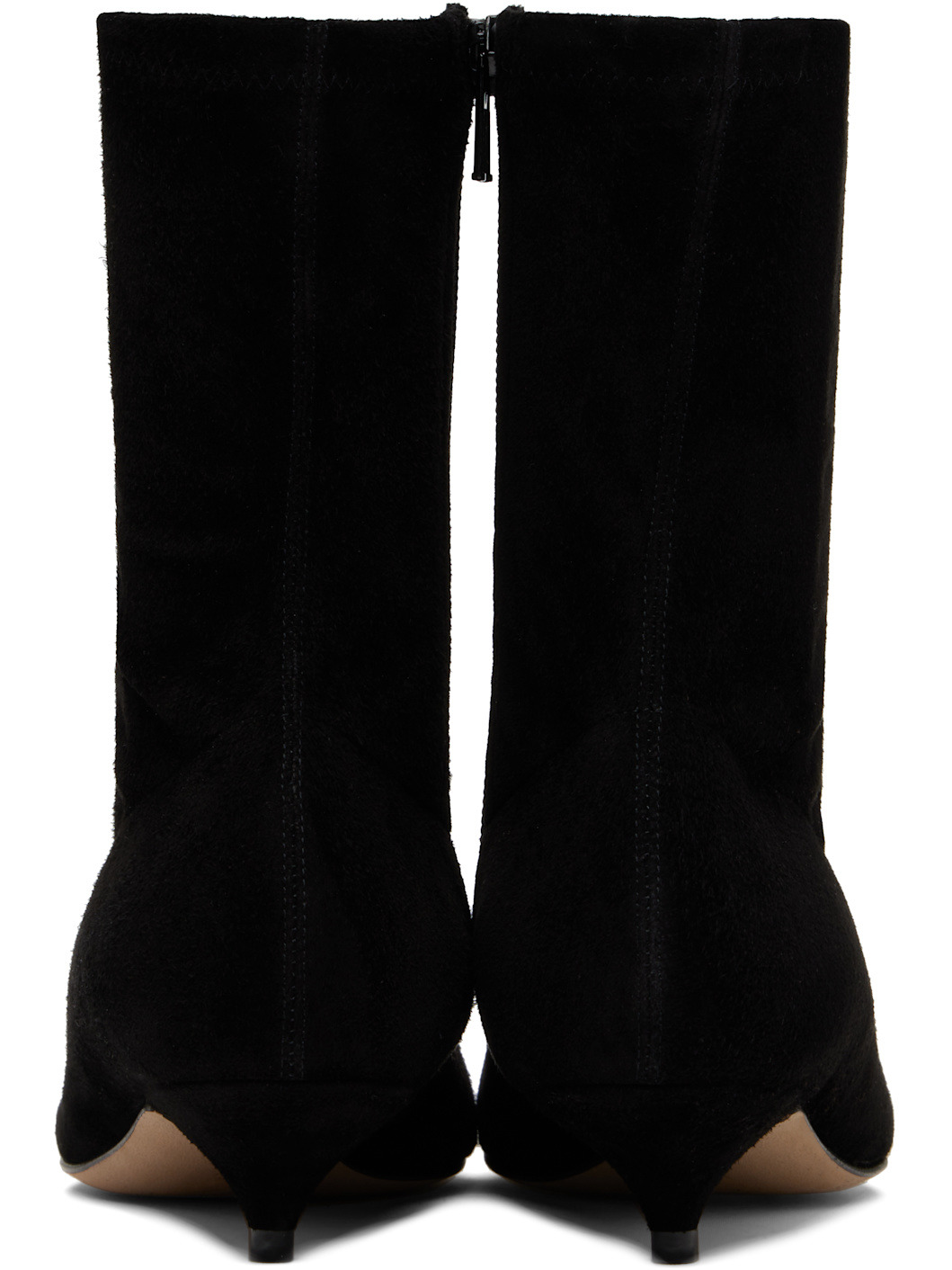 Black Liisa Kitten Boots - 2