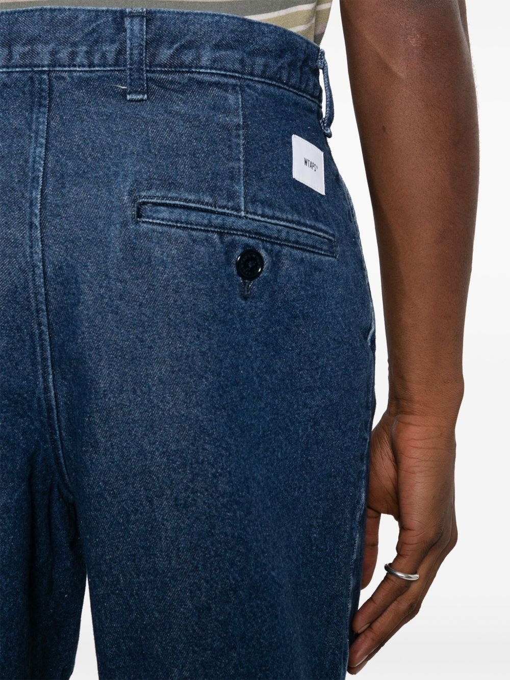 2001 straight-leg denim shorts - 5