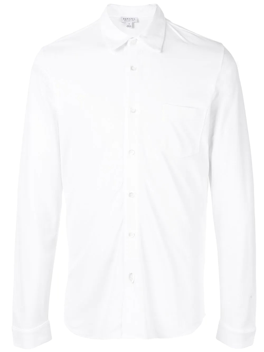 pique relaxed shirt - 1