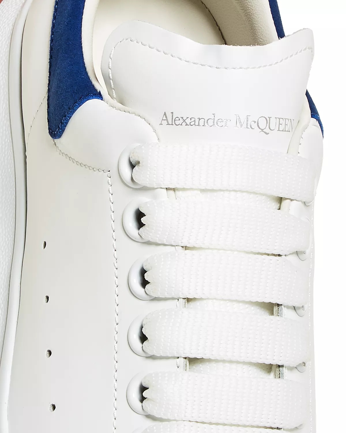 Women's Oversized Suede Heel Detail Sneakers - 6