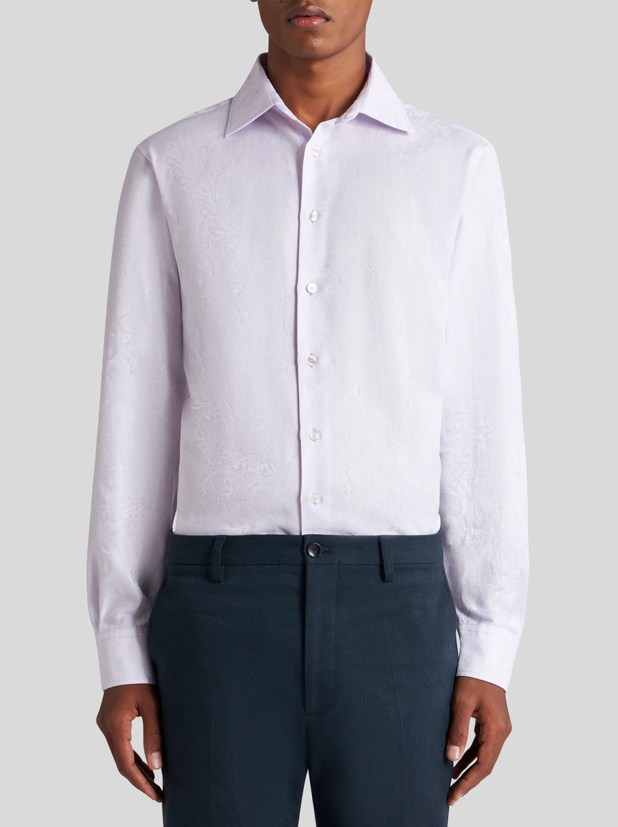 PAISLEY JACQUARD SHIRT - 2