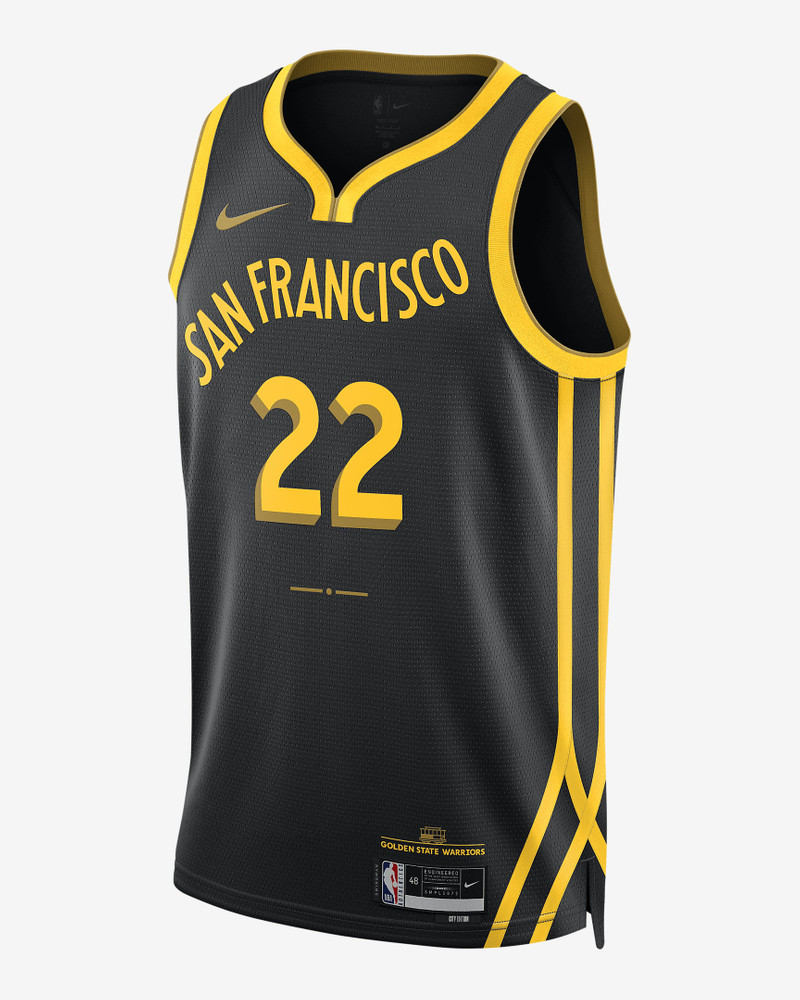 Andrew Wiggins Golden State Warriors City Edition 2023/24 Nike Men's Dri-FIT NBA Swingman Jersey - 1