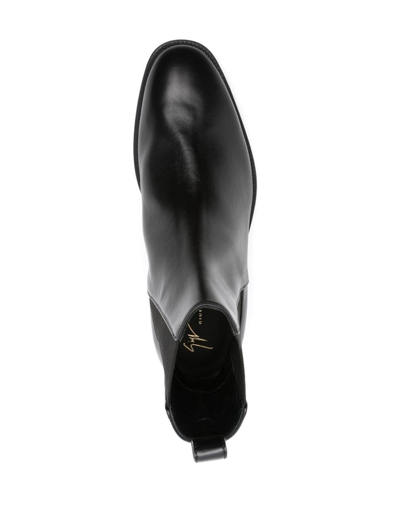 leather Chelsea boots 4