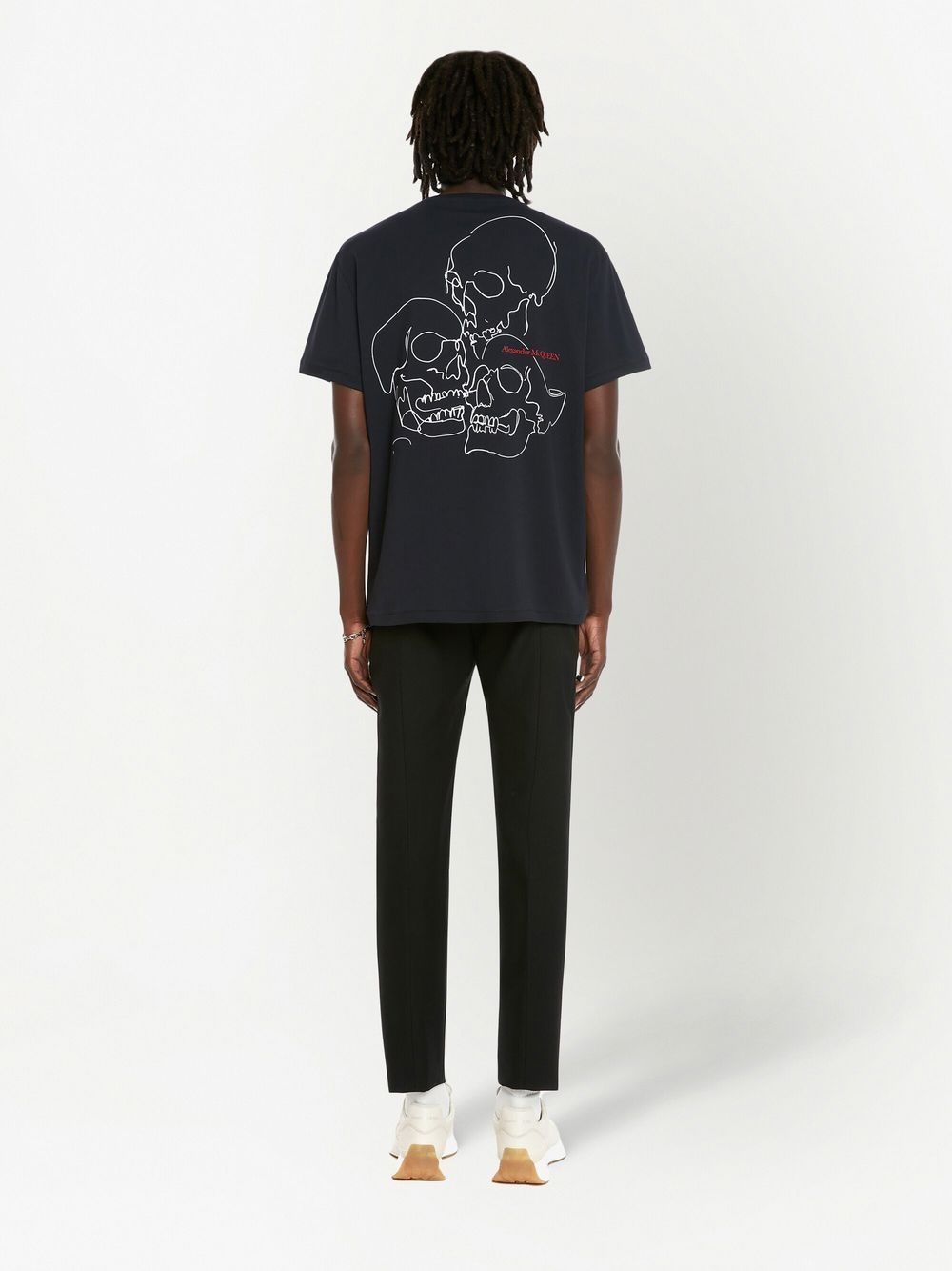 Skull print T-shirt - 4