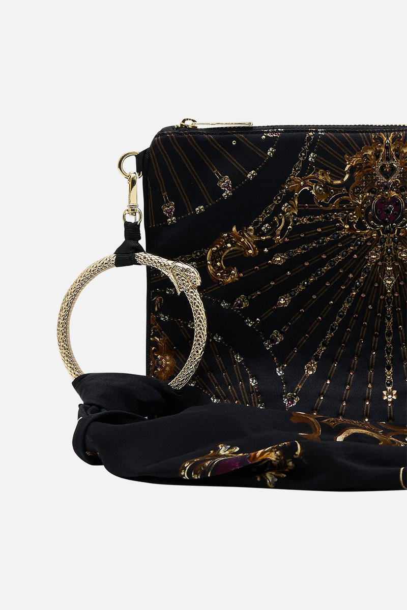 CAMILLA RING SCARF CLUTCH outlook