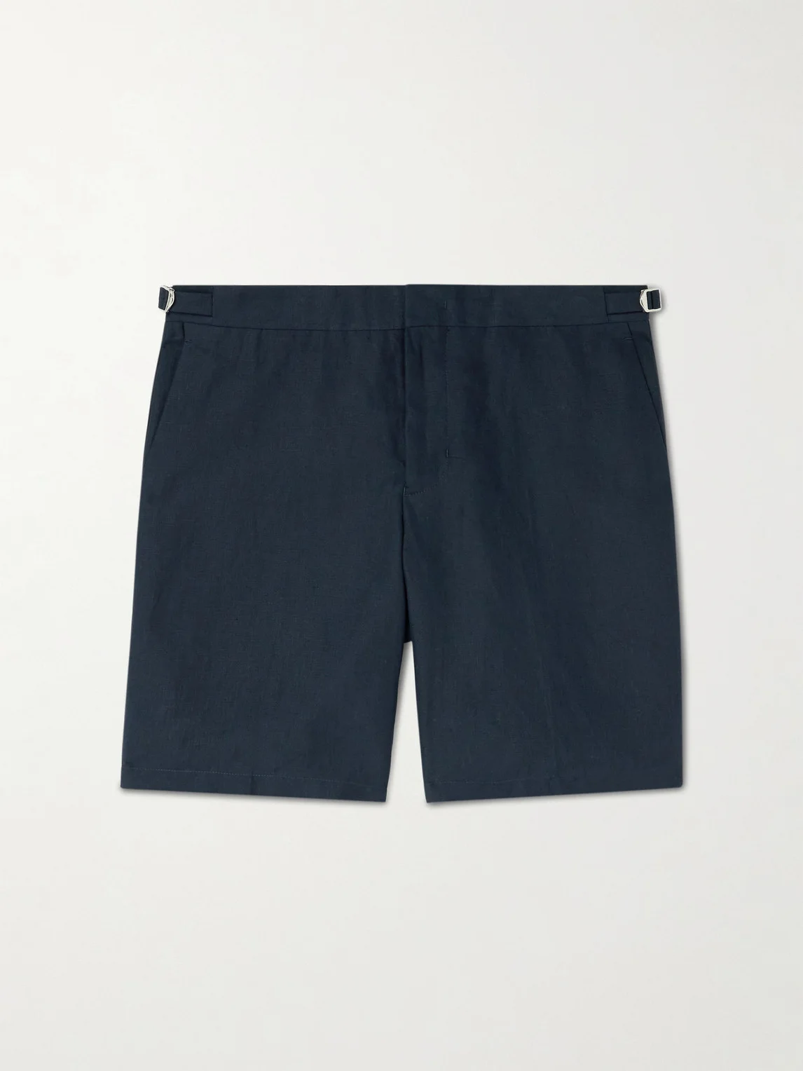 Norwich Straight-Leg Linen Shorts - 1