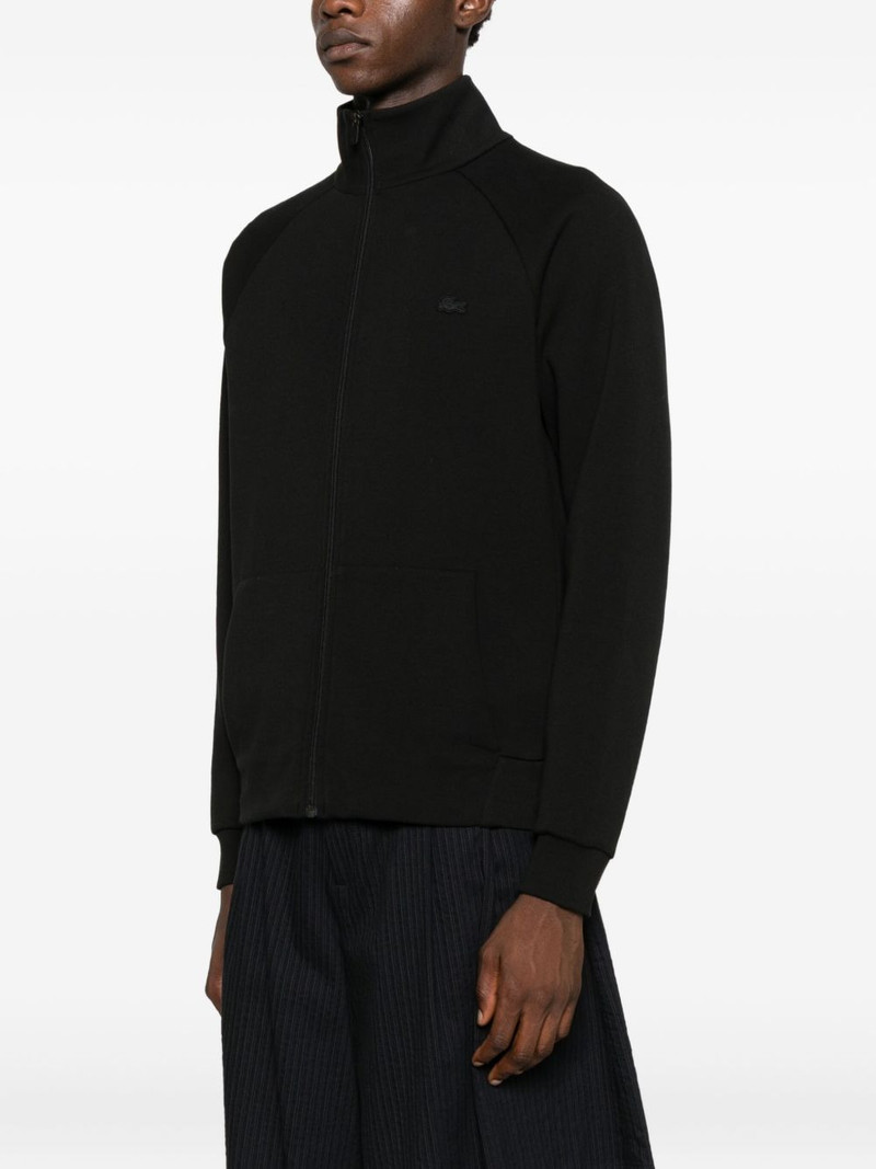 logo-detail zip-up sweatshirt 3