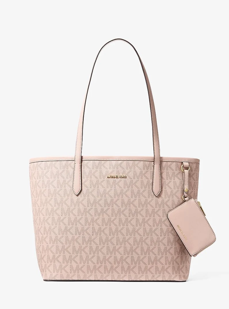 Jet Set Large Signature Logo Tote Bag - 1