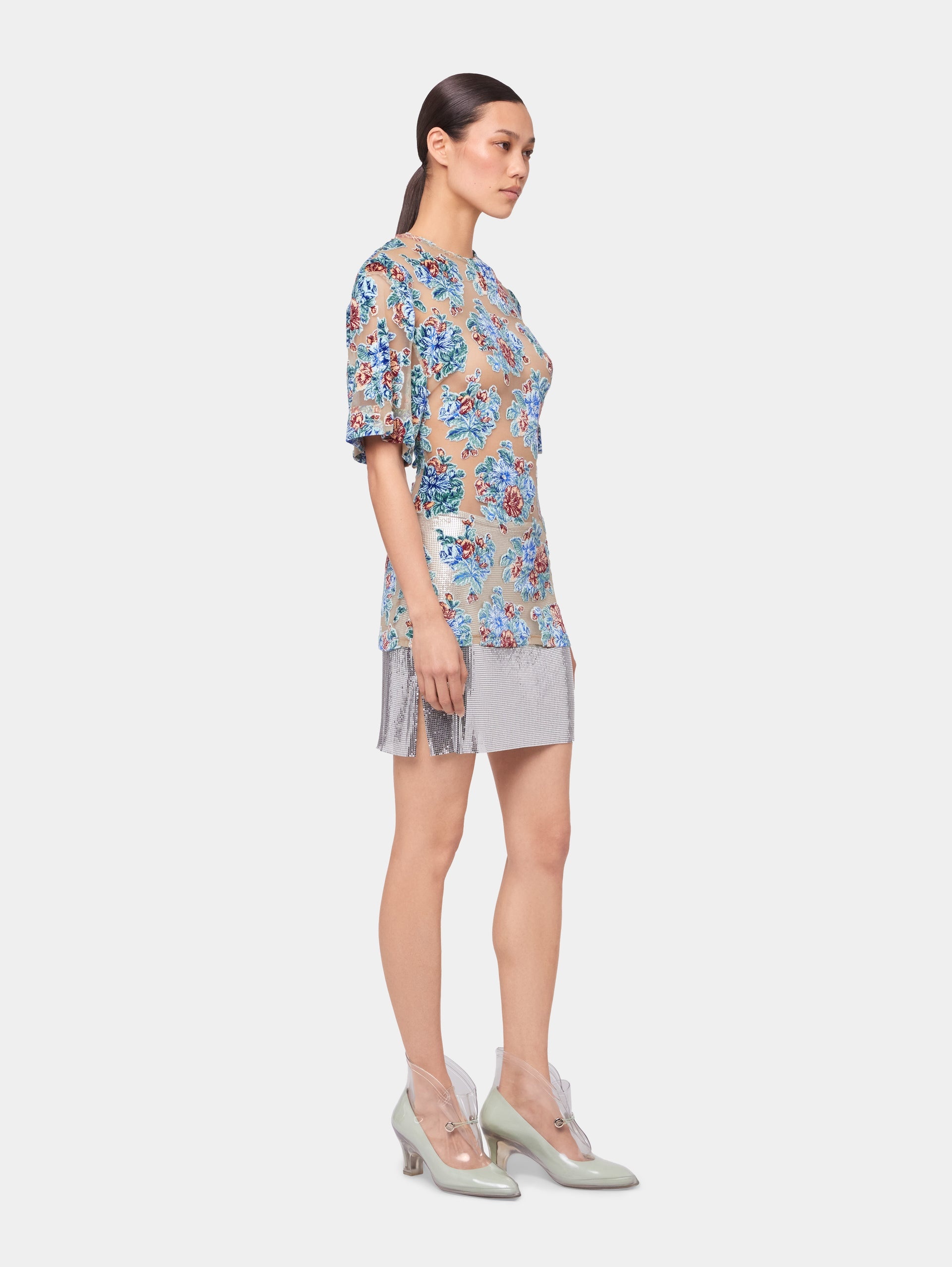 TOP IN FLORAD JACQUARD - 4