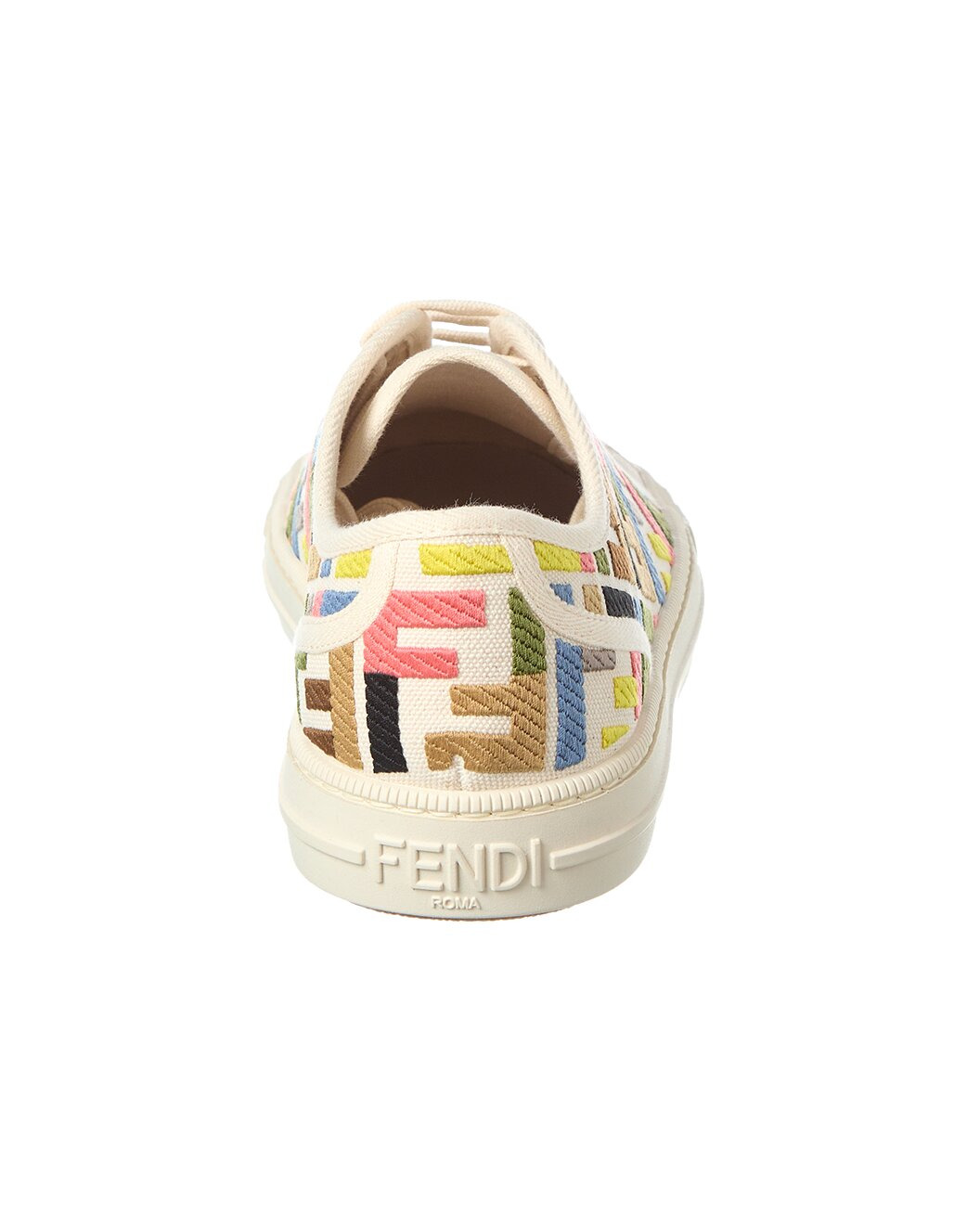 FENDI Domino FF Canvas Sneaker - 3