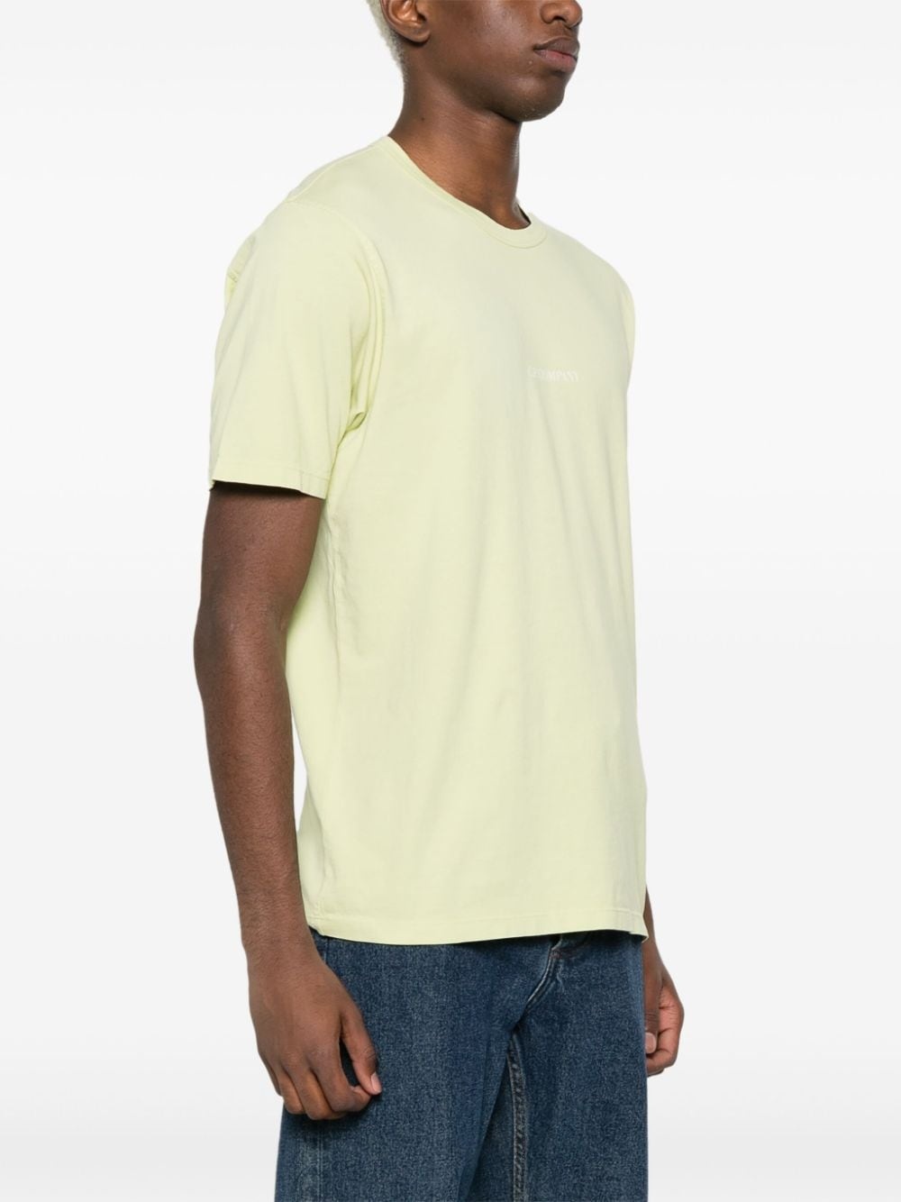 logo-print cotton T-shirt - 3