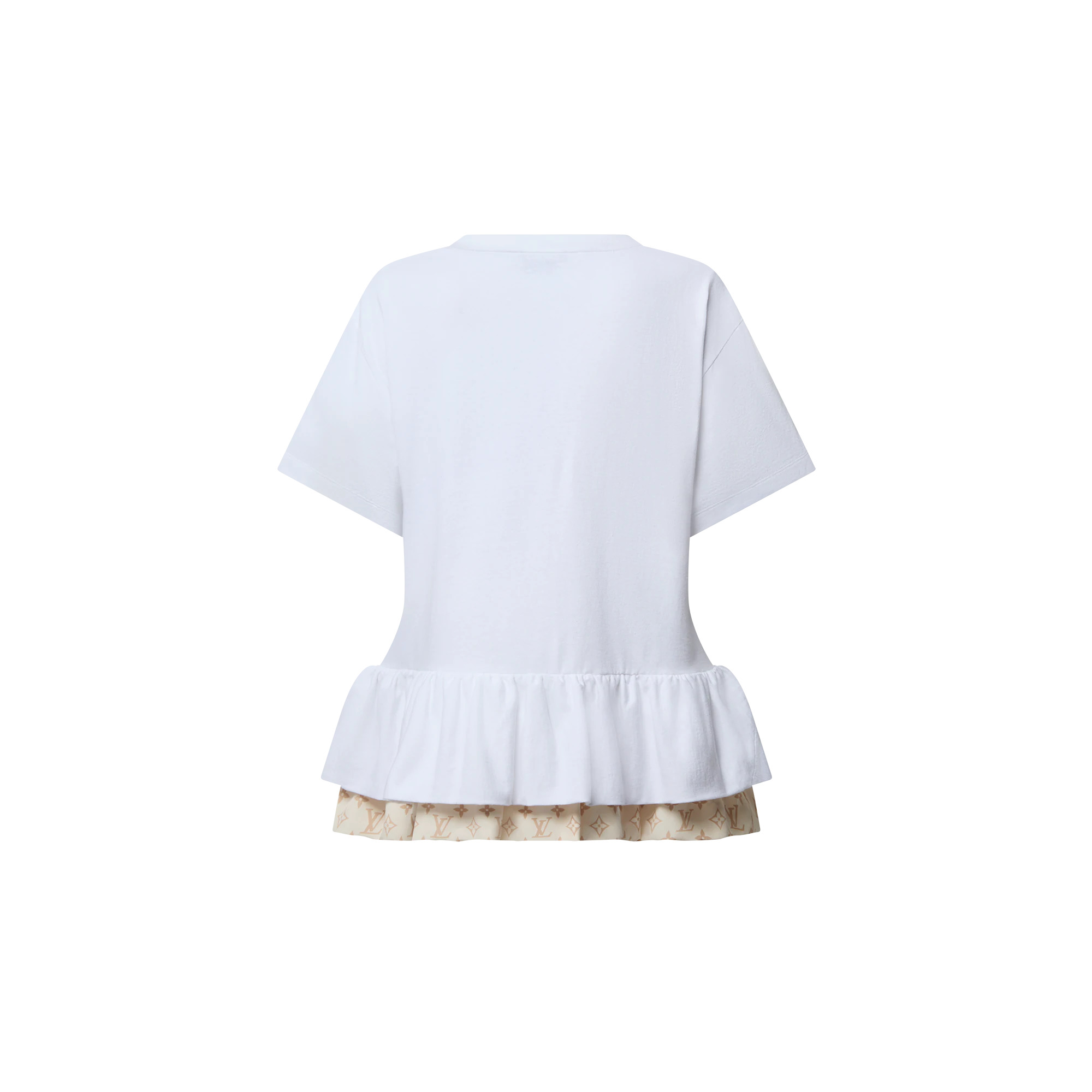 Monogram Flounce T-Shirt - 3
