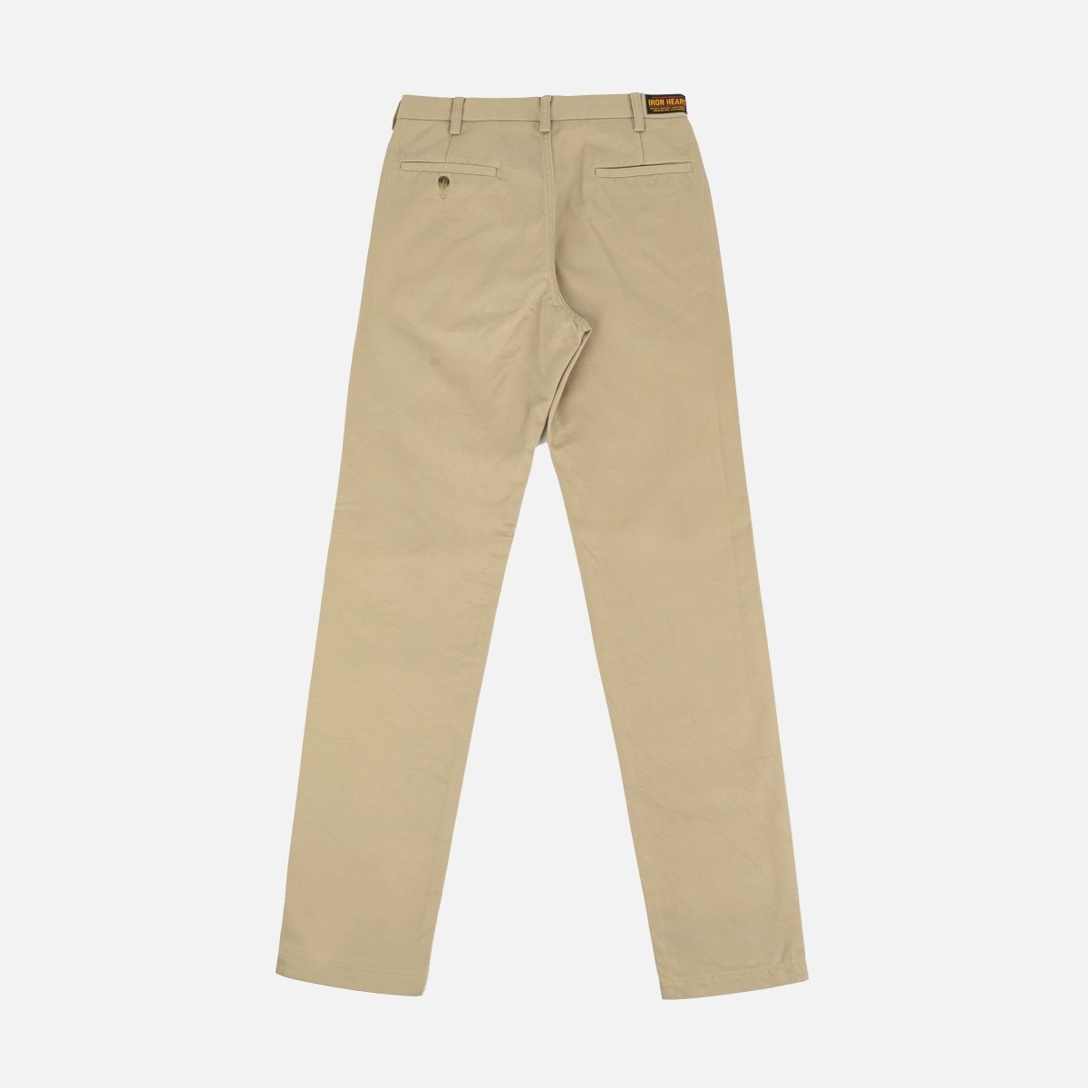 IH-731-KHA 12oz Heavy Cotton Relaxed Fit Chinos - Khaki - 4