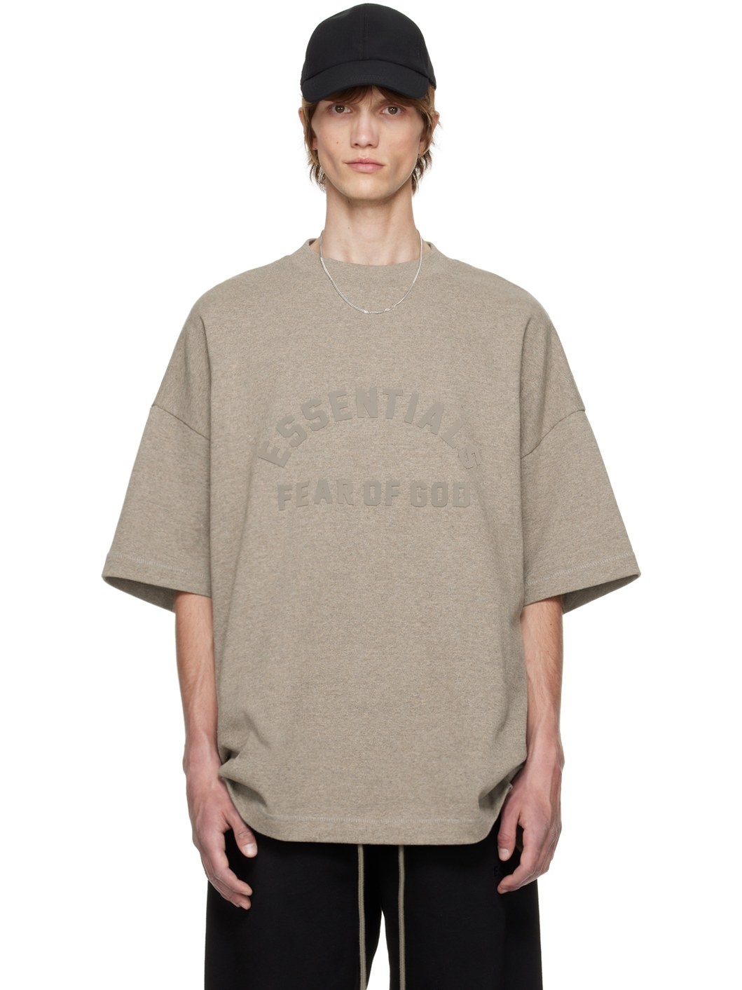 Gray Bonded T-Shirt - 1