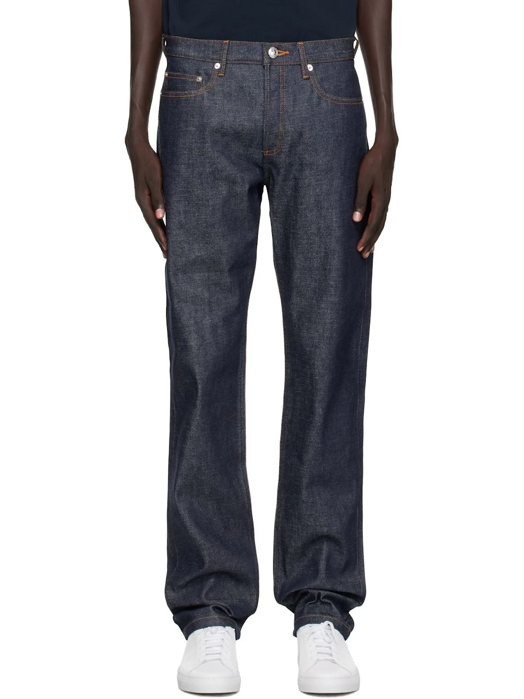 Navy New Standard Jeans - 1