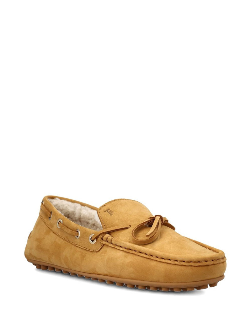 Tod's City Gommino nubuck loafers outlook