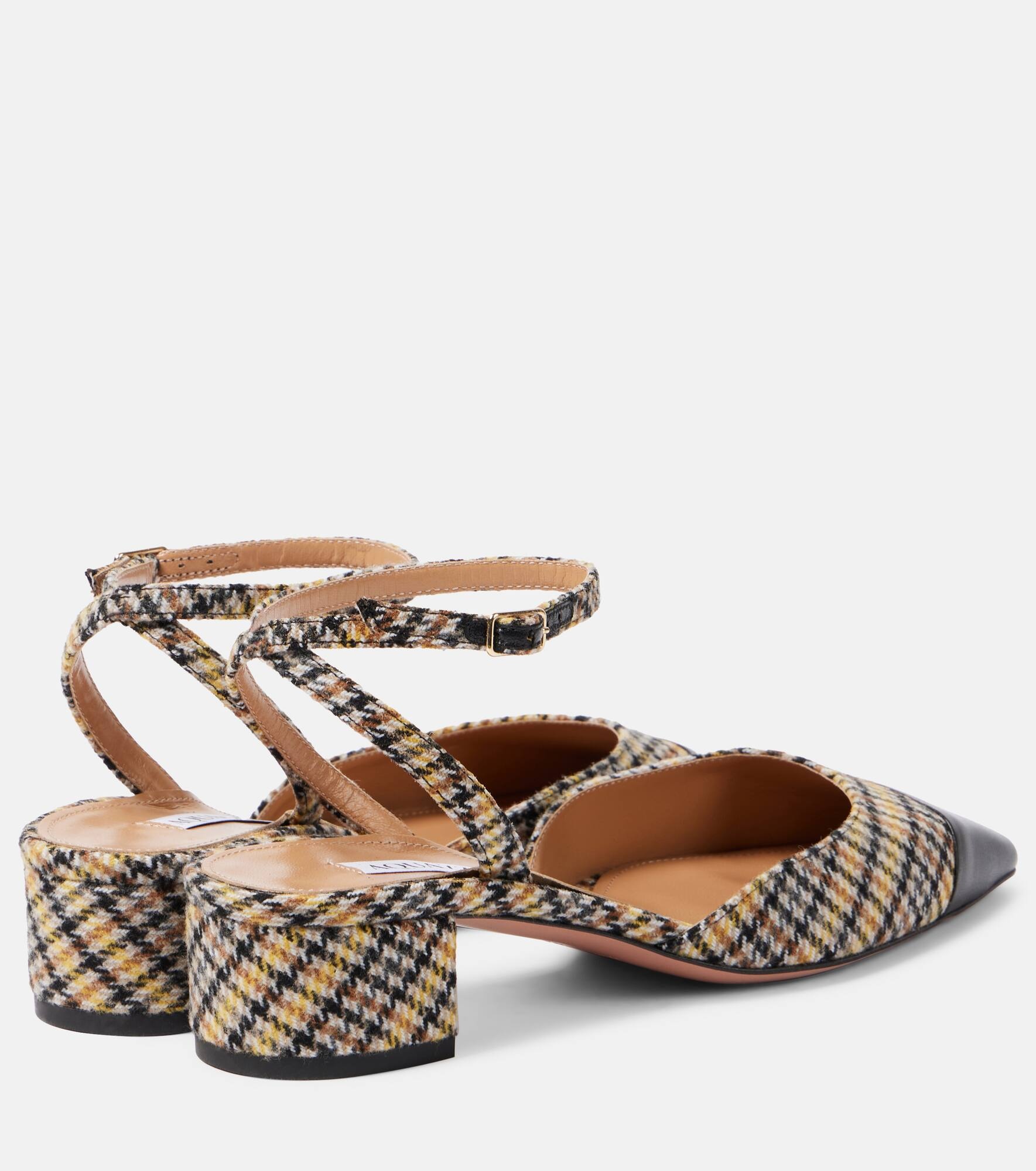 French Flirt 35 tartan pumps - 3