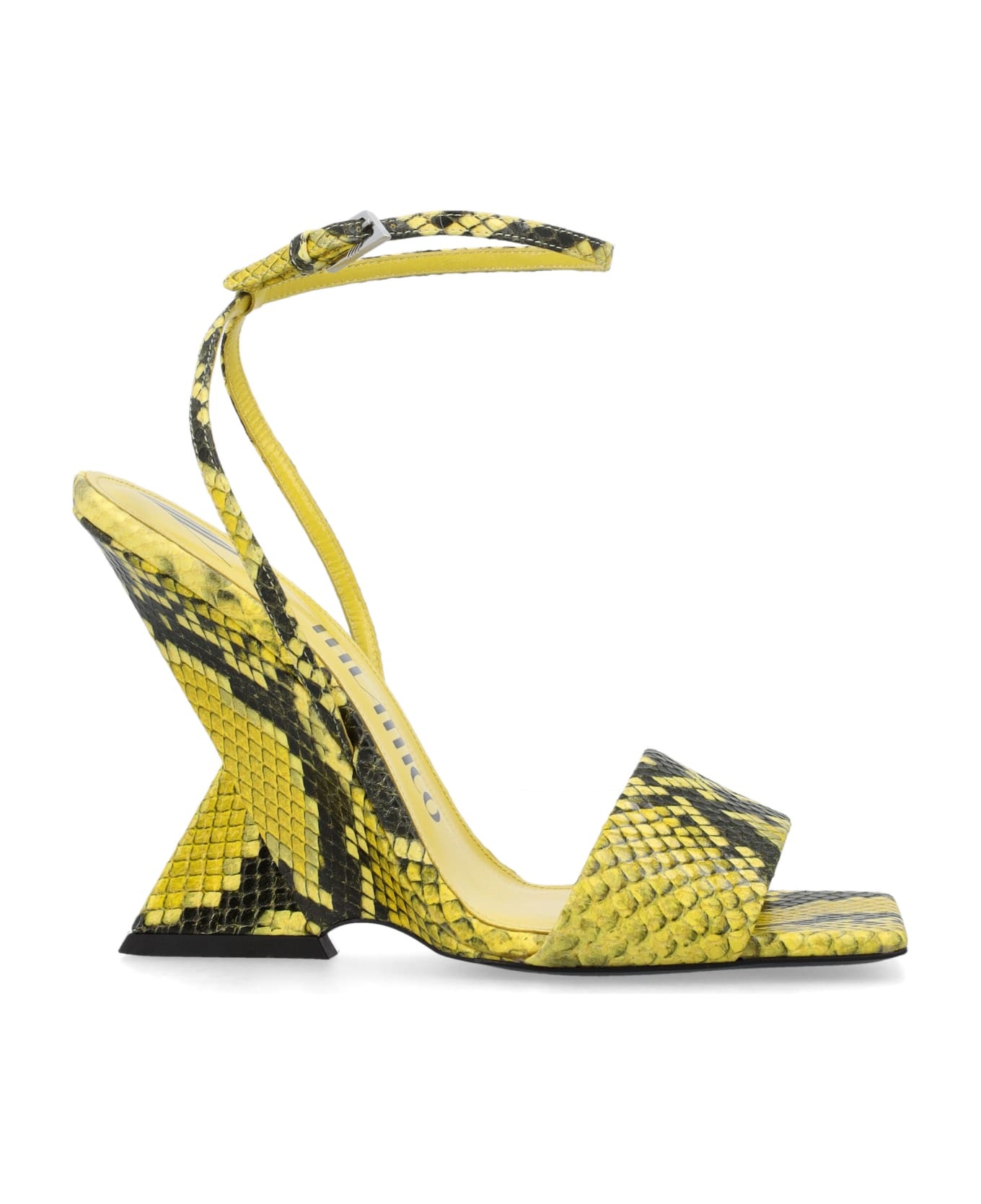 Cheope Fluo Yellow Sandal - 1