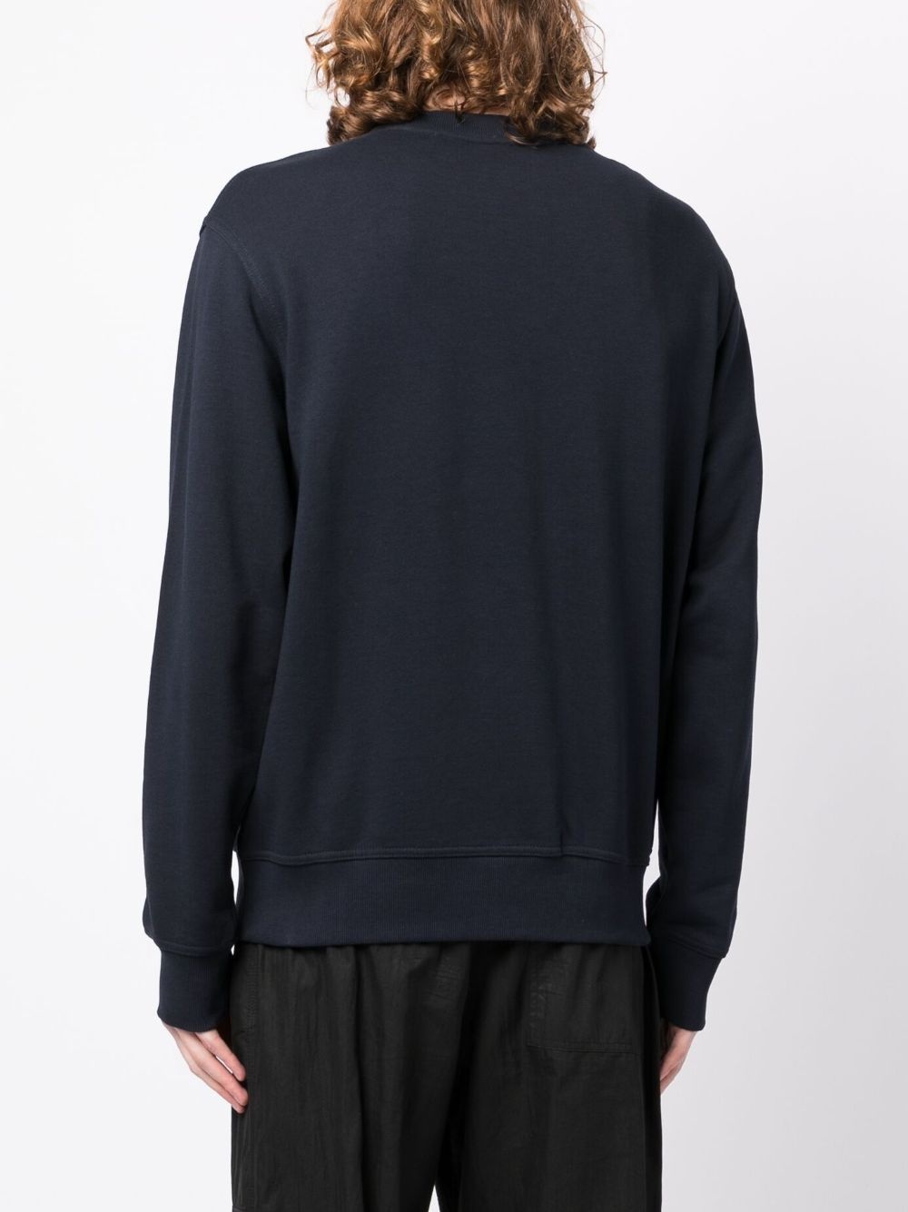 logo-print crew-neck sweatshirt - 4