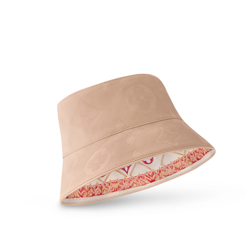 LV Tiles Reversible Bucket Hat 3