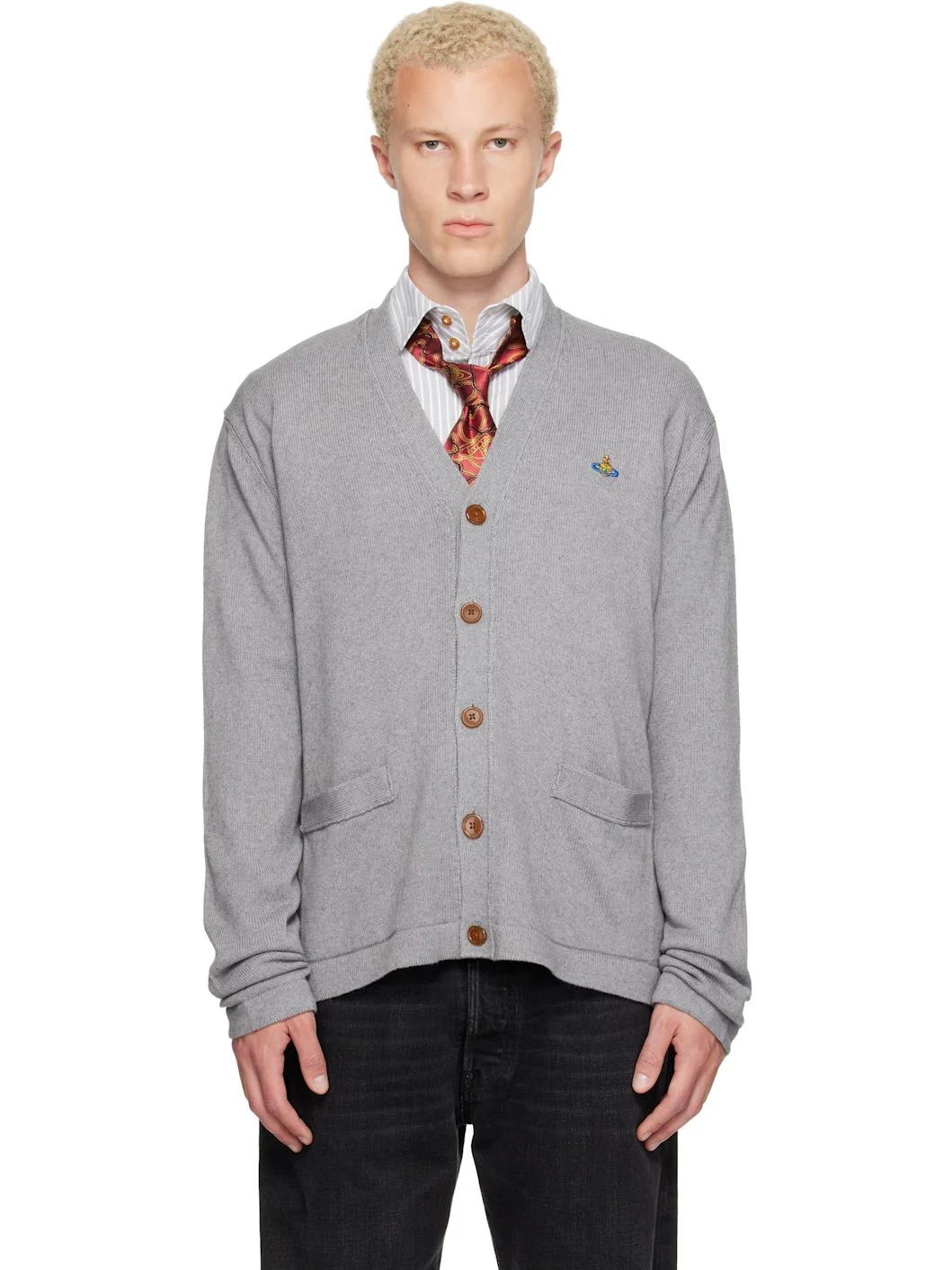 Gray Alex Cardigan - 1