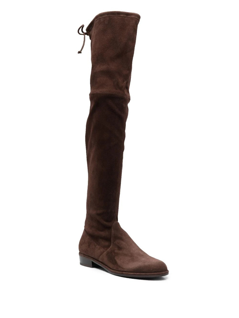 Stuart Weitzman Lowland 40mm thigh-high boots outlook