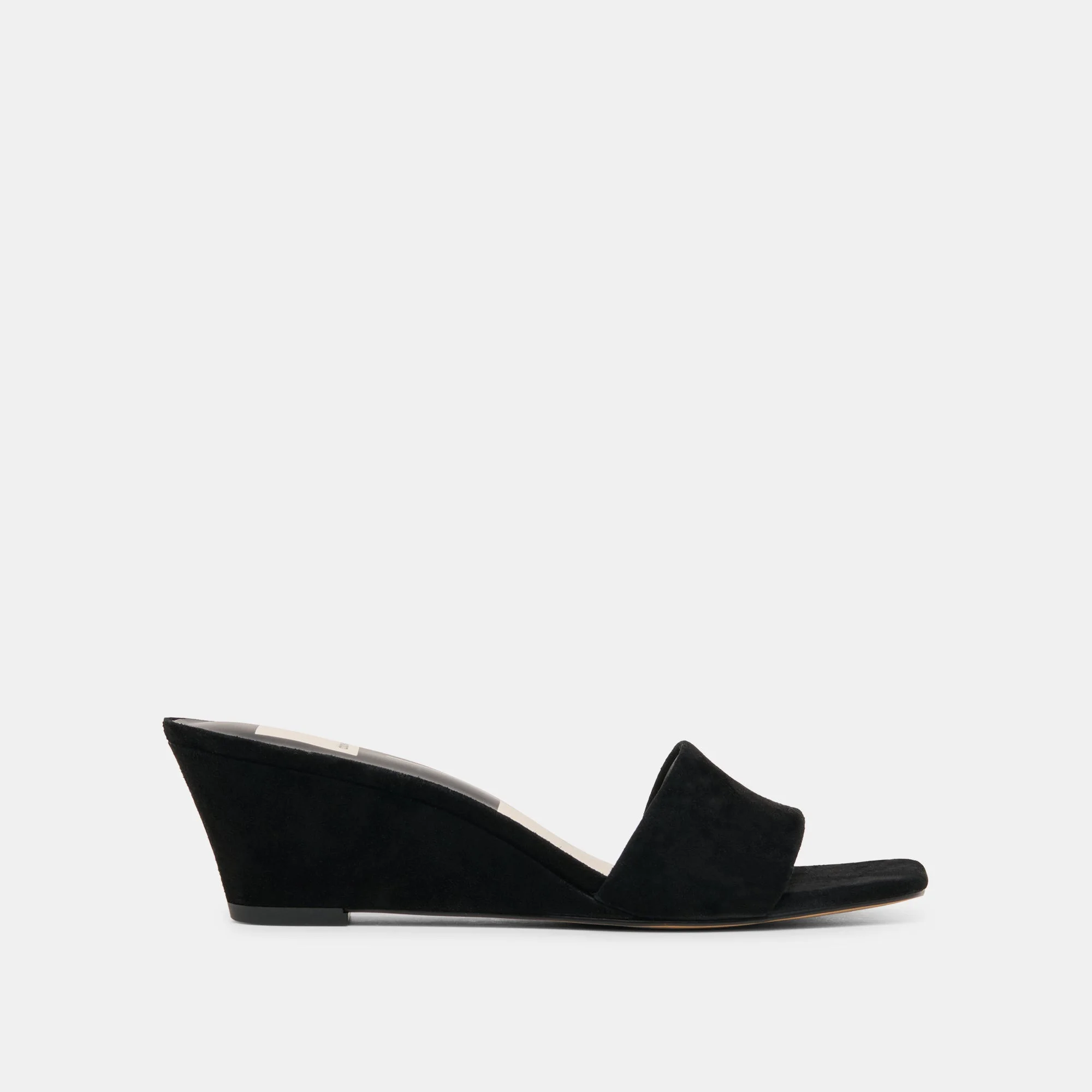 QAILY WEDGES ONYX SUEDE - 1