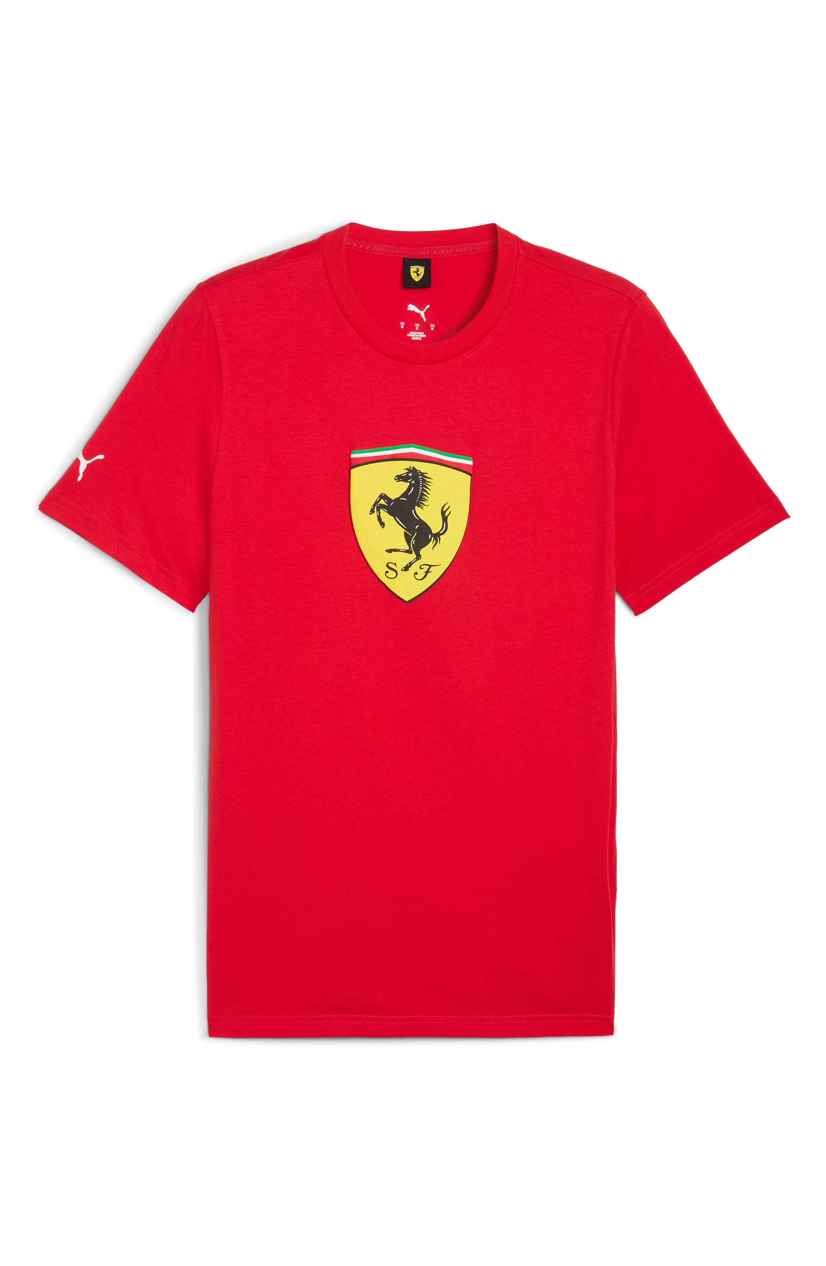 PUMA x Ferrari Sportswear Shield Graphic T-Shirt in Rosso Corsa at Nordstrom - 3