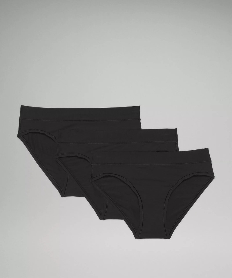 UnderEase Mid-Rise Bikini Underwear *3 Pack 1