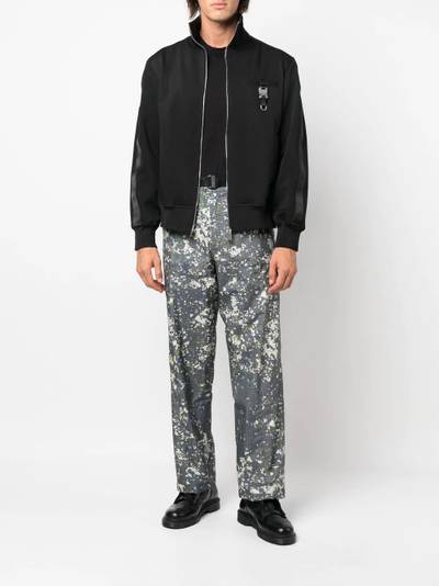 A-COLD-WALL* abstract-print straight-leg trousers outlook