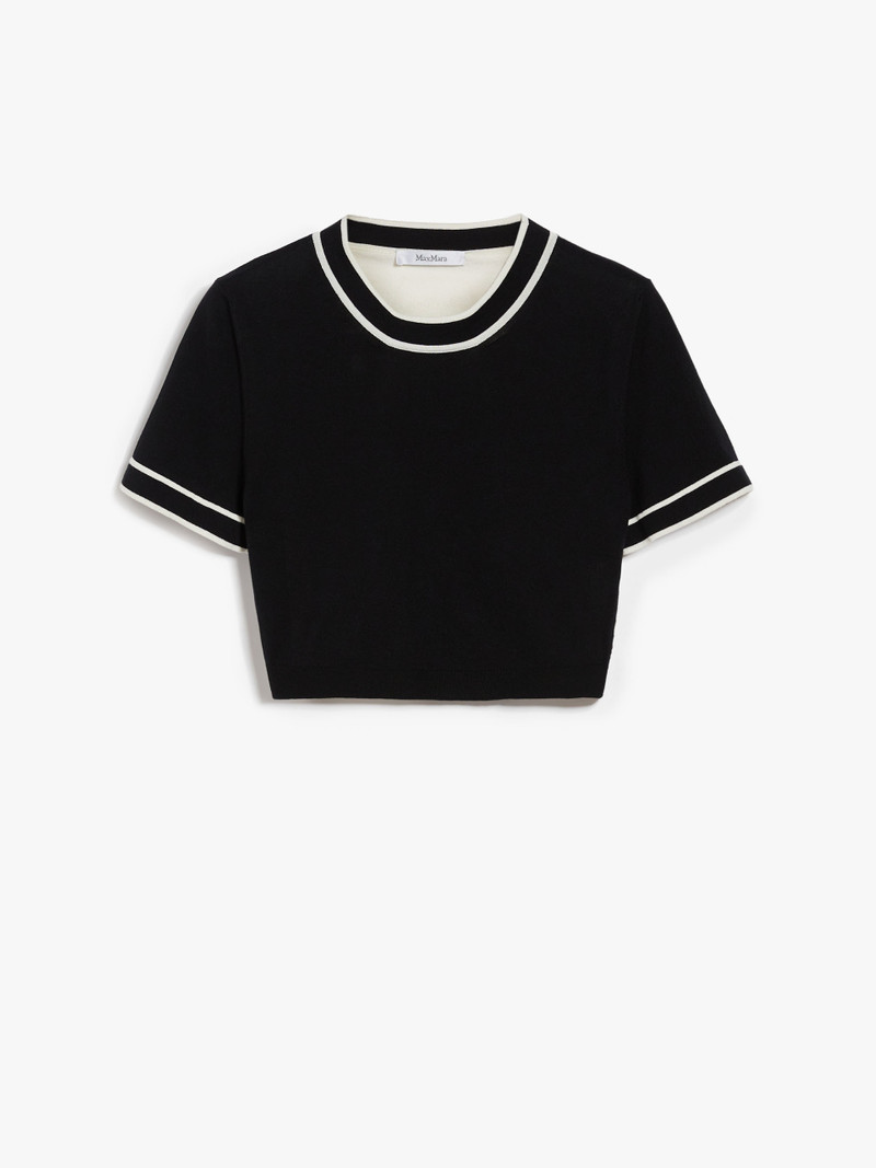 USCIO Cotton yarn cropped jumper - 1