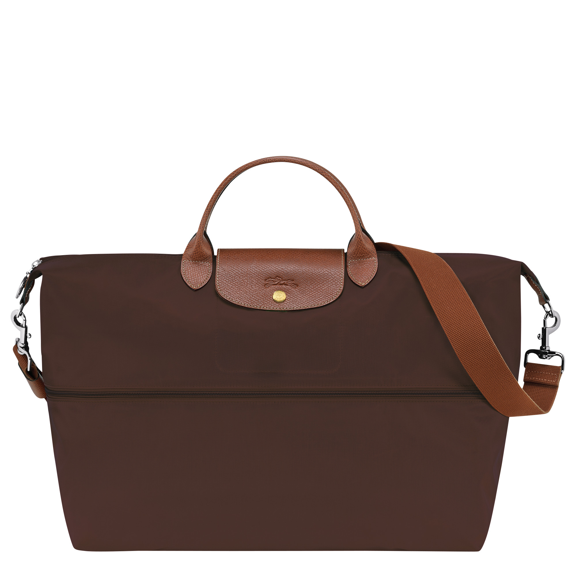 Le Pliage Original Travel bag expandable Ebony - Recycled canvas - 4
