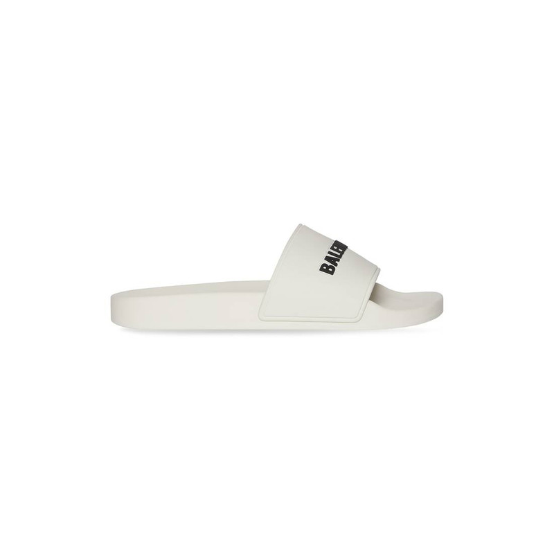 Women's Pool Slide Sandal in Beige - 1