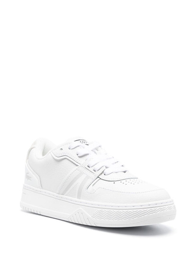 LACOSTE logo-print lace-up sneakers outlook