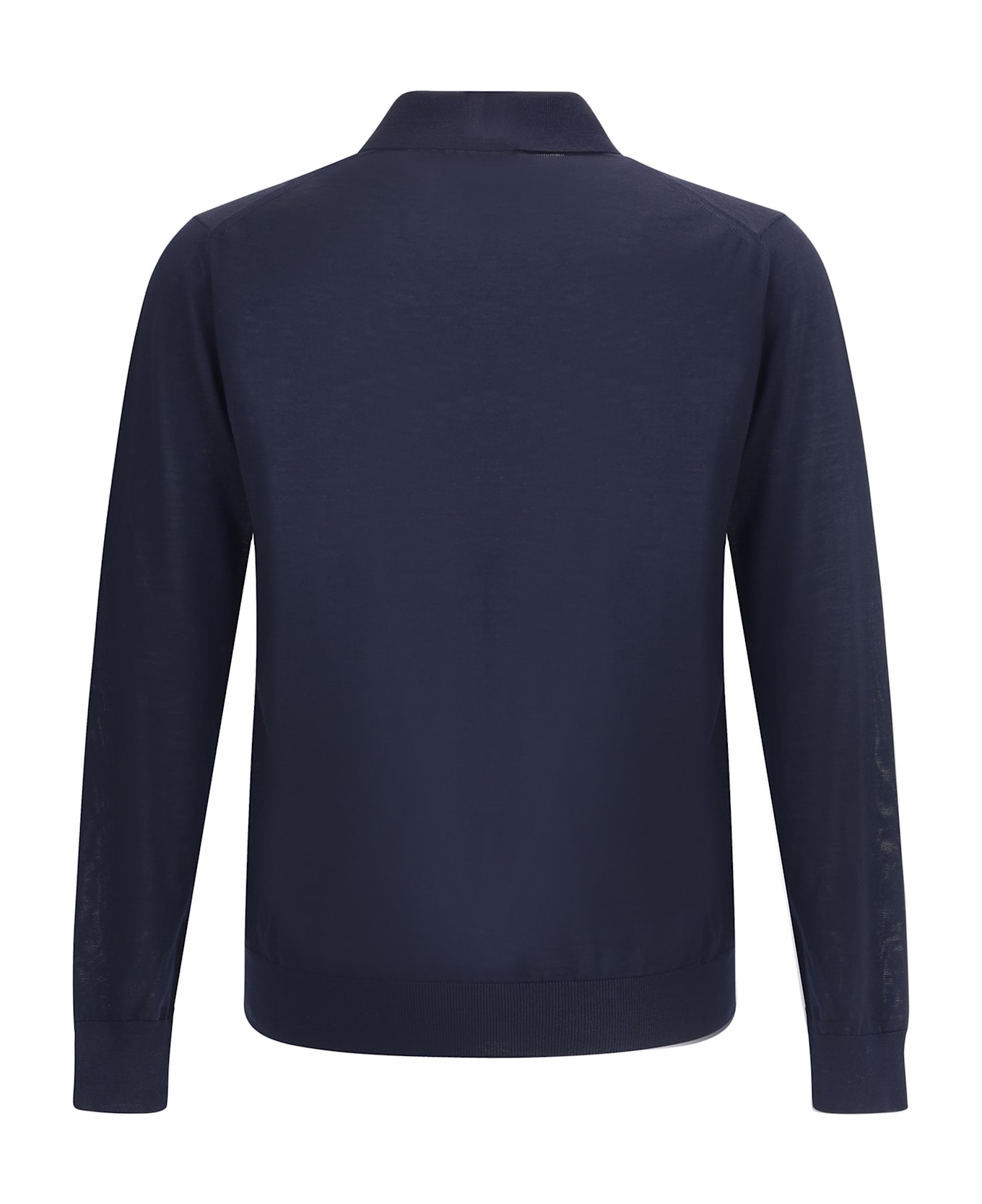 Wool Polo Sweater - 2