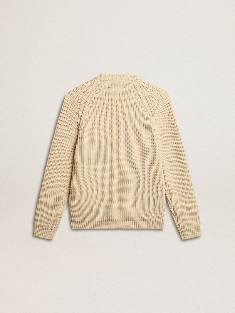 Women's cotton cardigan with embroidery on the front 6
