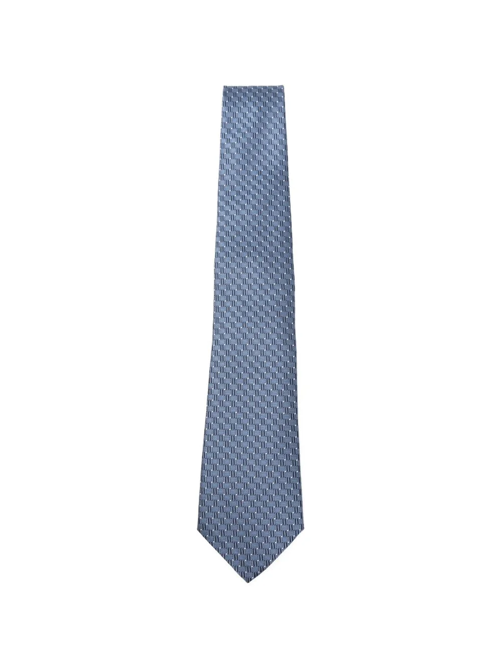 geometric-pattern tie - 1
