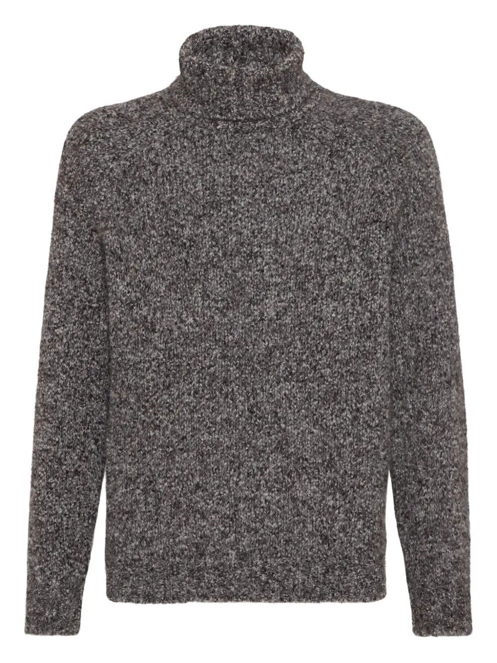 The TURTLE NECK SWEATER by BRUNELLO CUCINELLI is a luxurious addition to your wardrobe, perfect for  - 1