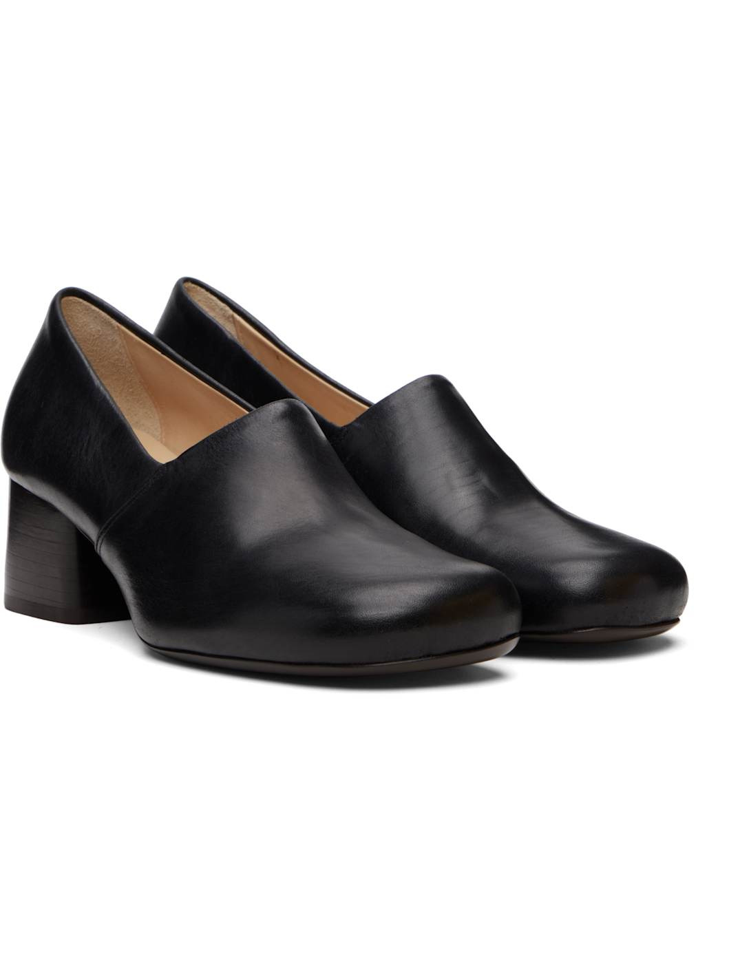 Black Anatomic 55 Heels - 4