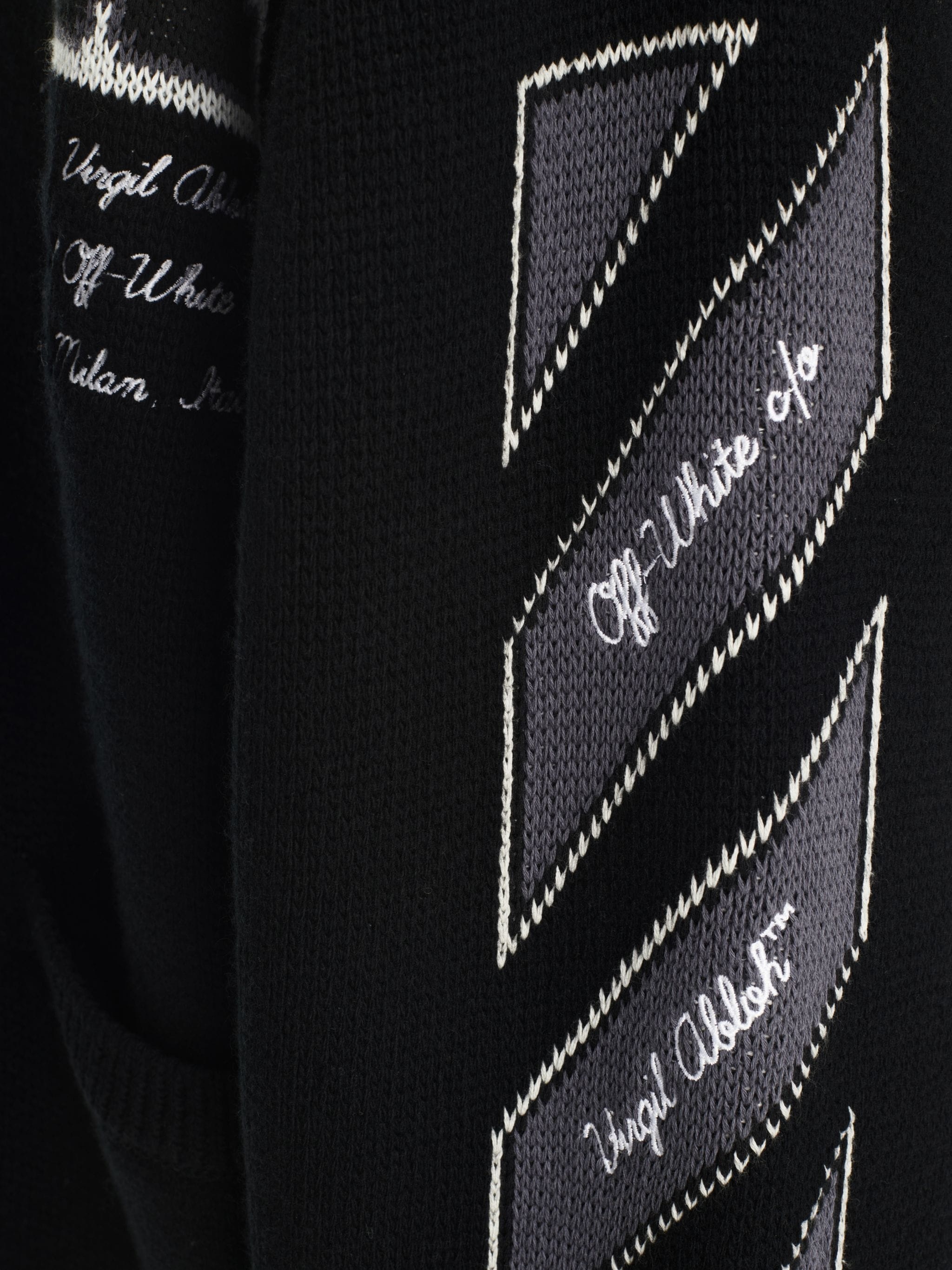 Varsity Knit Cardigan - 5