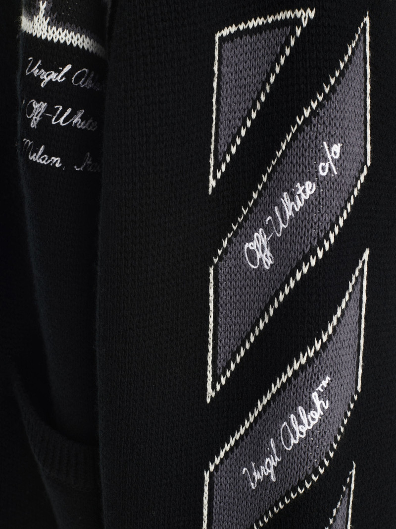 Varsity Knit Cardigan 5
