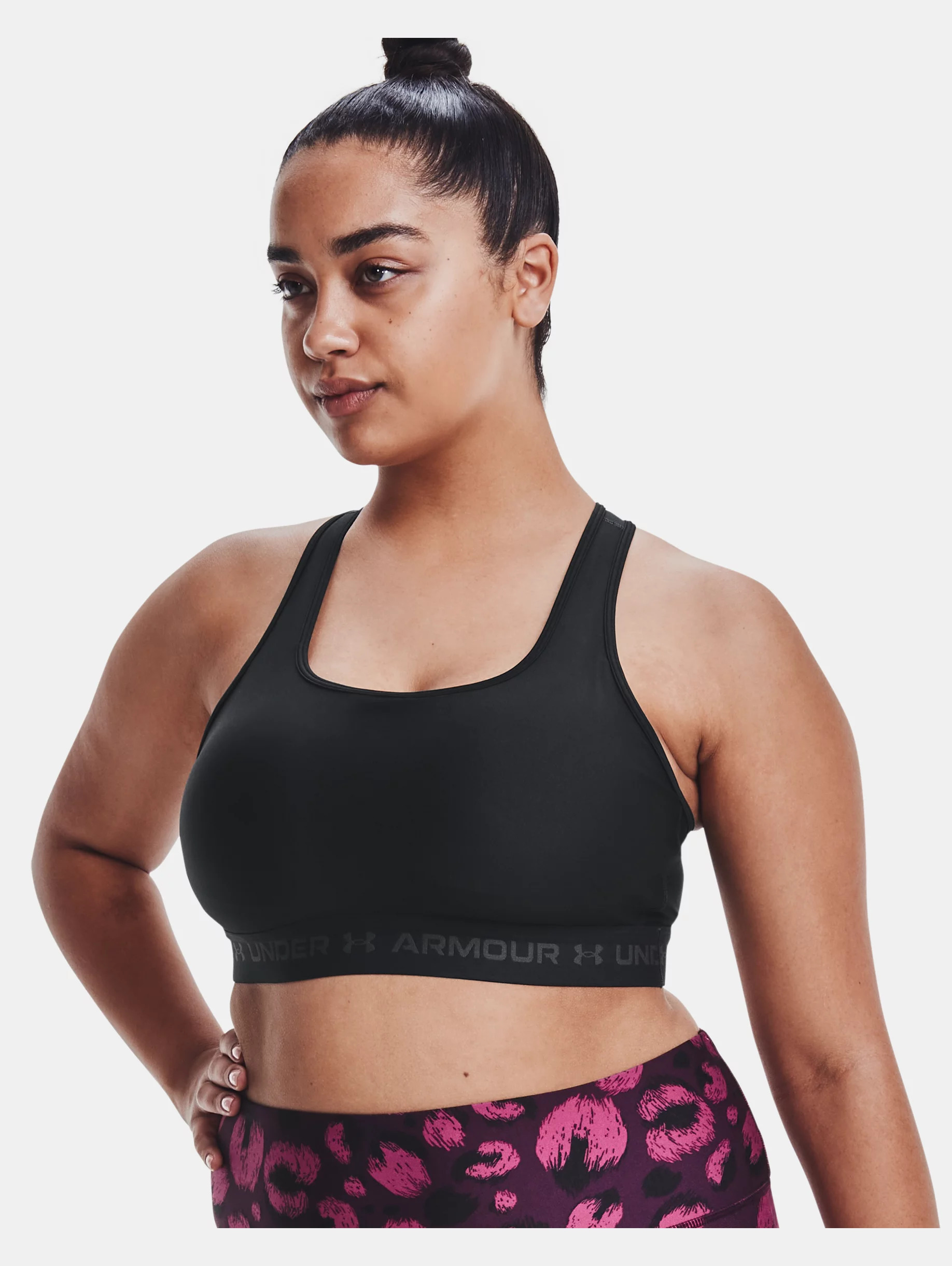 Women's Armour® Mid Crossback Sports Bra - 8